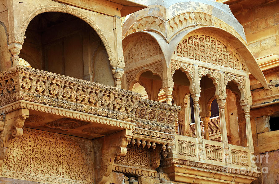 Low Angle View Of Balcony In Jaisalmer Photograph by Sorin Rechitan / Eyeem Low Angle View Of Balcony In Jaisalmer Photograph by Sorin Rechitan / Eyeem