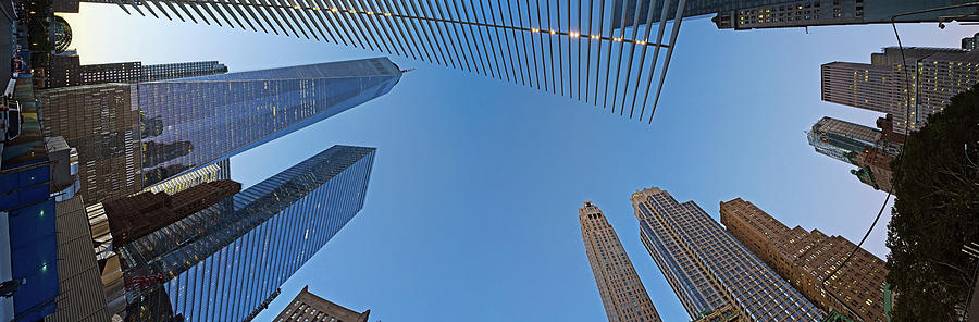 Low Angle View Of Skylines, Manhattan Photograph by Panoramic Images