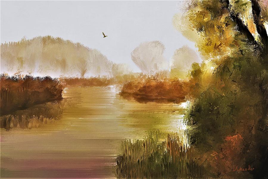 Low Country Autumn Digital Art by Diane Chandler