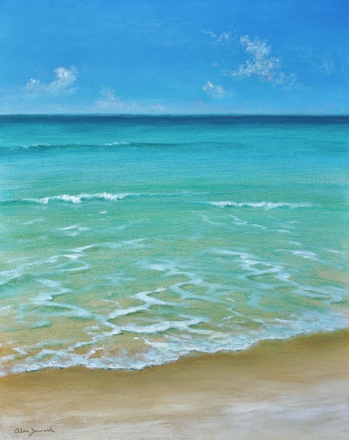 Low Tide Painting by Alan Zawacki