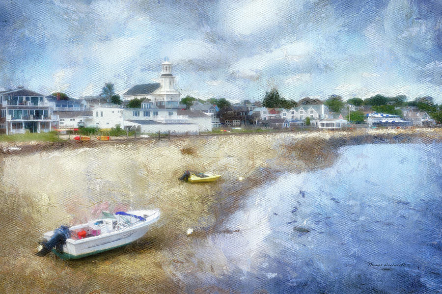 Low Tide Provincetown Cape Cod Massachusetts Shoreline PA 03 Photograph