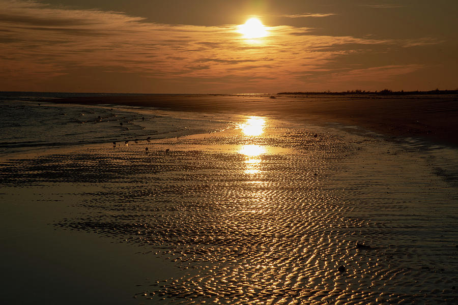 Low Tide Sunrise at Port Royal Sound Photograph by Dennis Schmidt