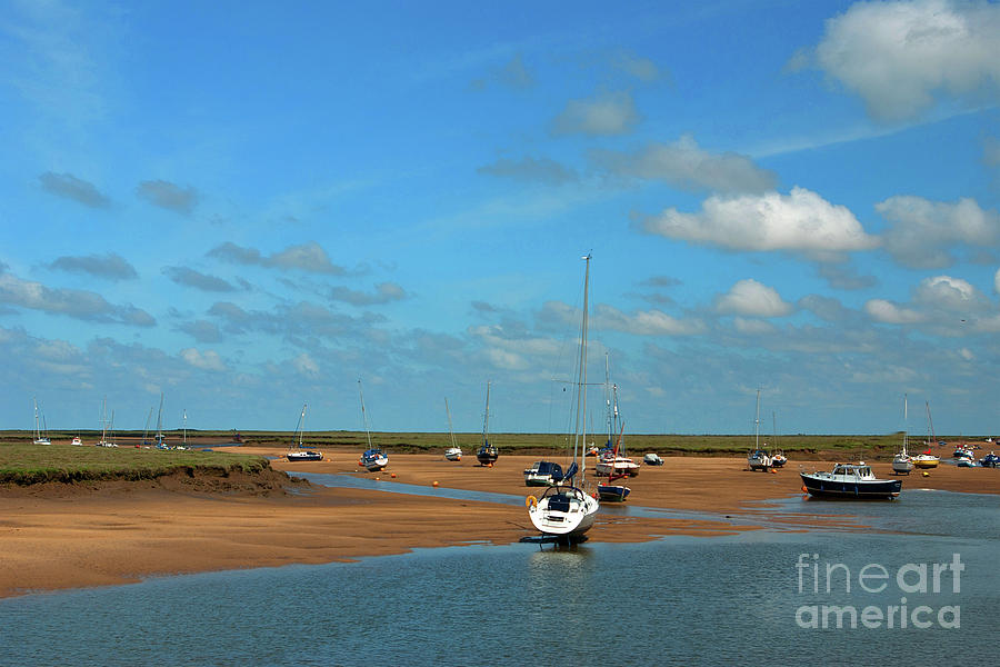 Landscape Photograph - Low Tide, Wells next the sea by John Edwards