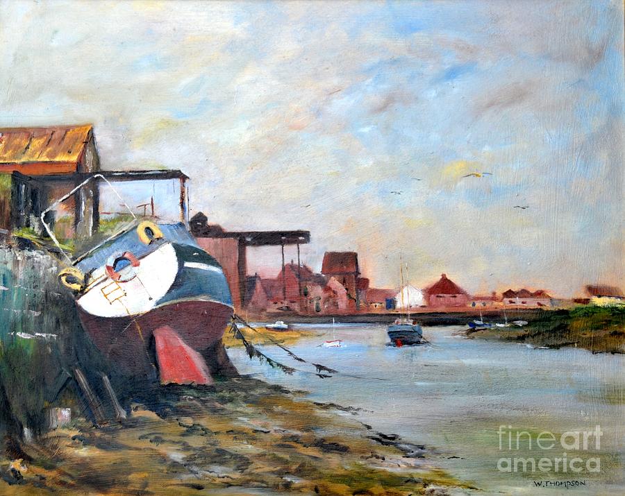 Low Tide Painting by Keith Thompson
