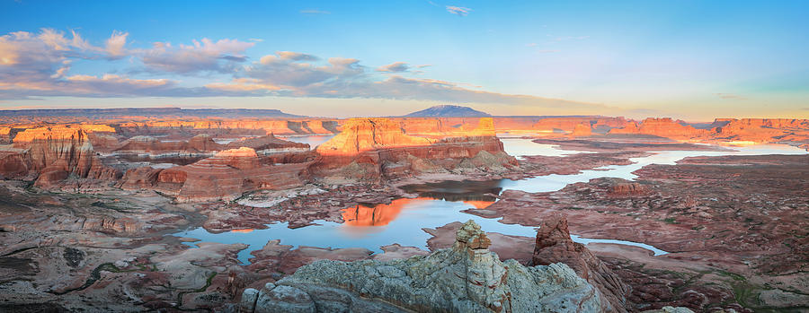 Low Water Sunset at Lake Powell by Johnny Adolphson Low Water Sunset at Lake Powell by Johnny Adolphson