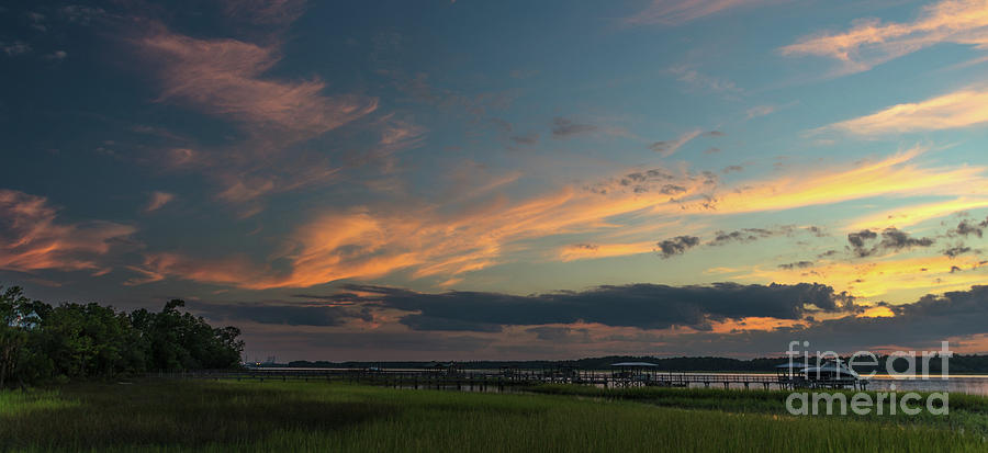 Lowcountry Magic - Sunset Photograph by Dale Powell