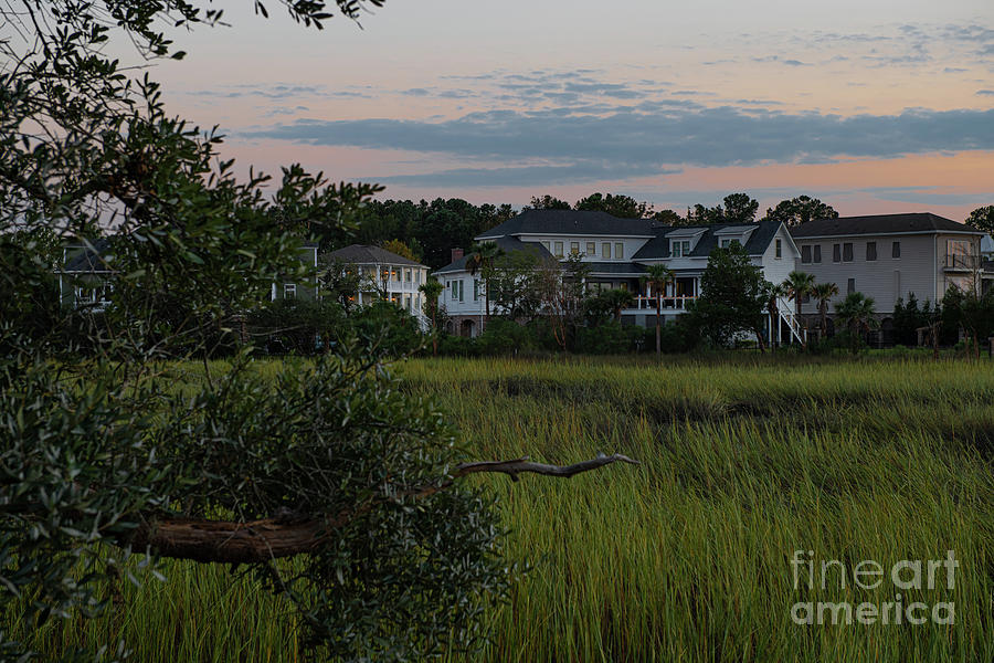 Lowcountry Marsh Home - Rivertowne on the Wando Photograph by Dale Powell