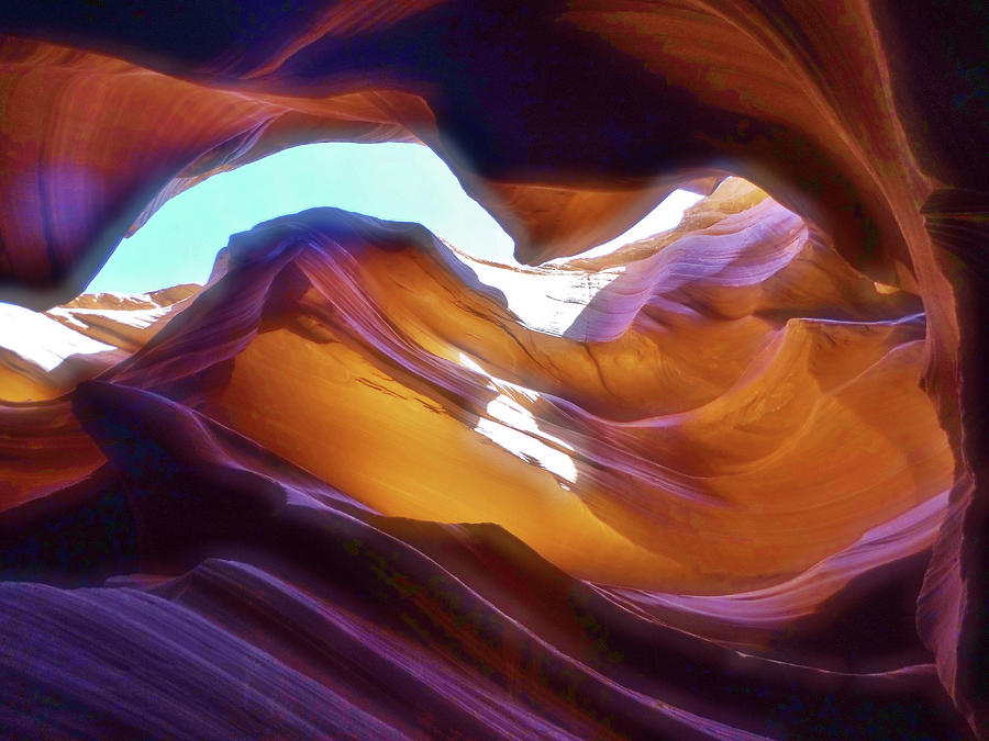 Lower Antelope Canyon - Color Galore Photograph by Doris Aguirre