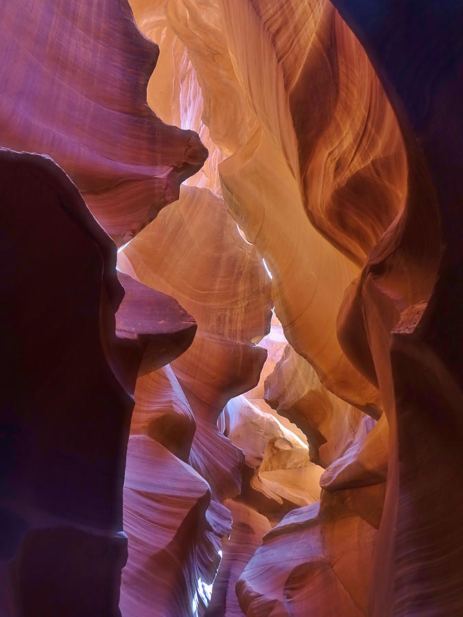 Lower Antelope Canyon - Group Conversation Photograph by Doris Aguirre