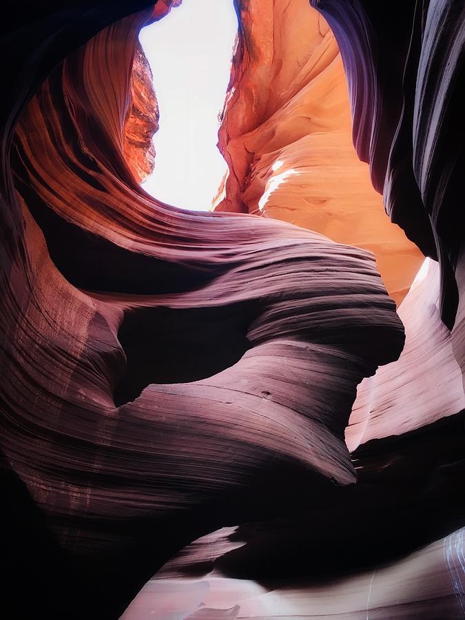 Lower Antelope Canyon - Lady in the Wind Photograph by Doris Aguirre
