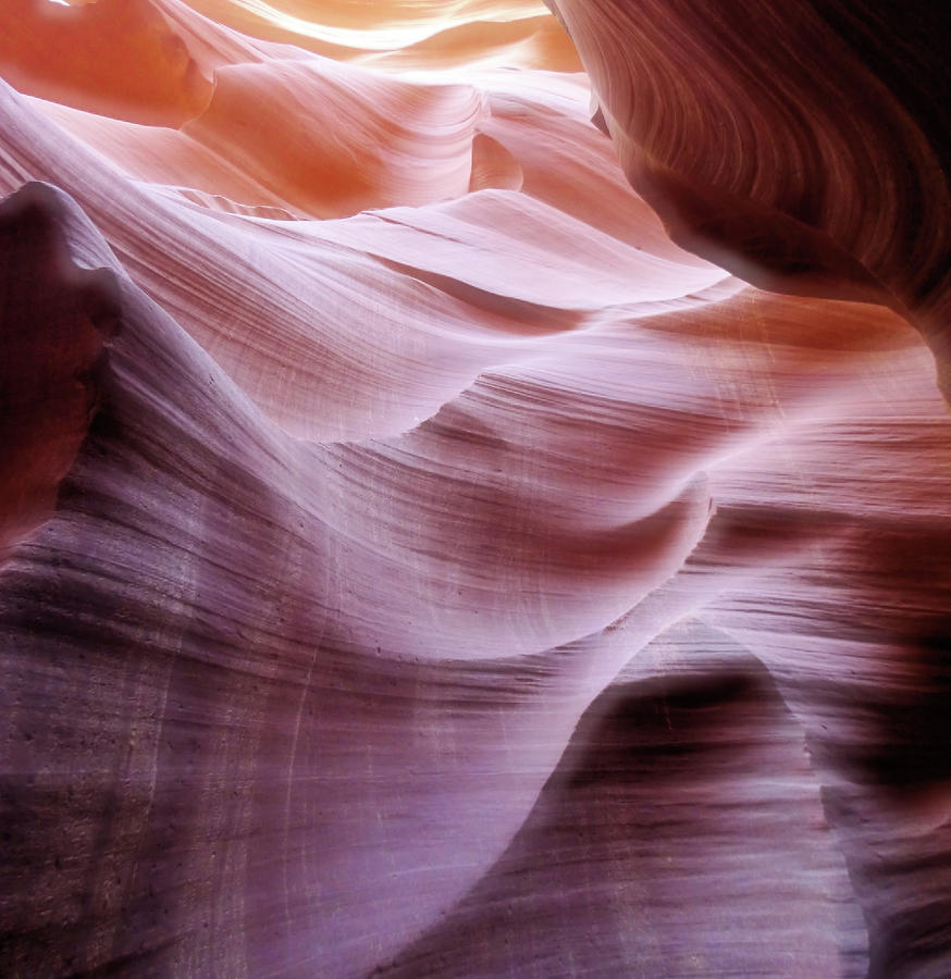 Lower Antelope Canyon - Silky Waves Photograph by Doris Aguirre