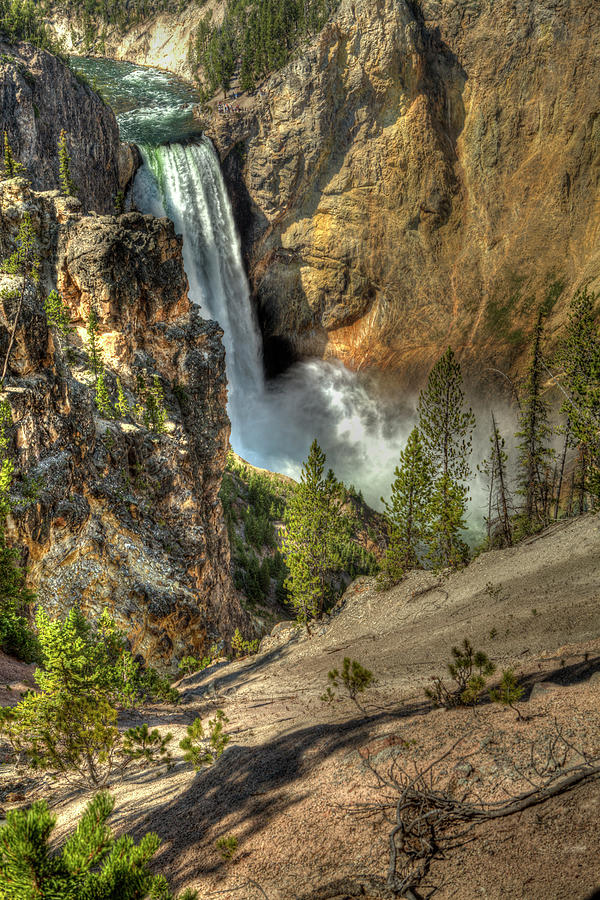 Lower Falls From Uncle Toms Trail Photograph by Jens Karlsson