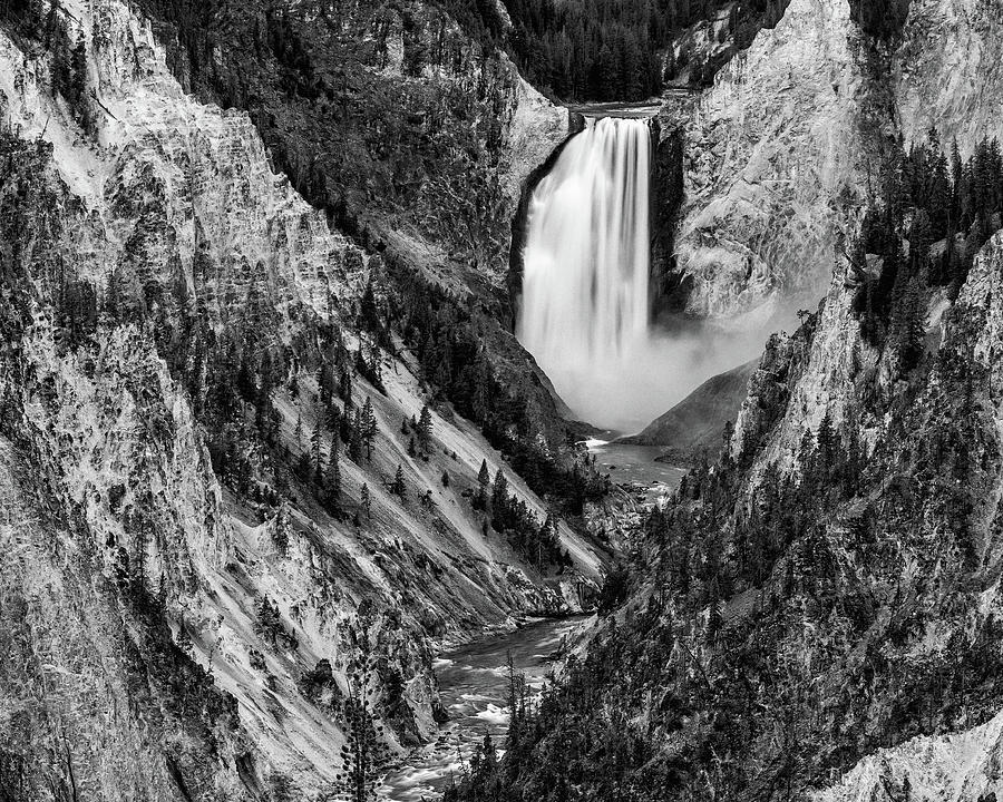 Lower Falls of the Yellowstone - #3 Photograph by Stephen Stookey