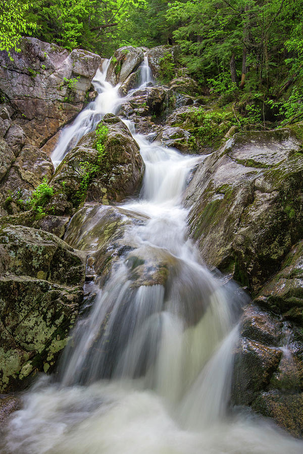 Lower Gibbs Falls Photograph by White Mountain Images