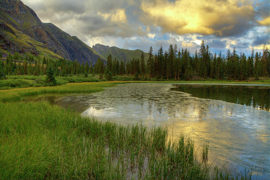 Lower Ice Lake Basin Photograph by A. V. Ley Lower Ice Lake Basin Photograph by A. V. Ley