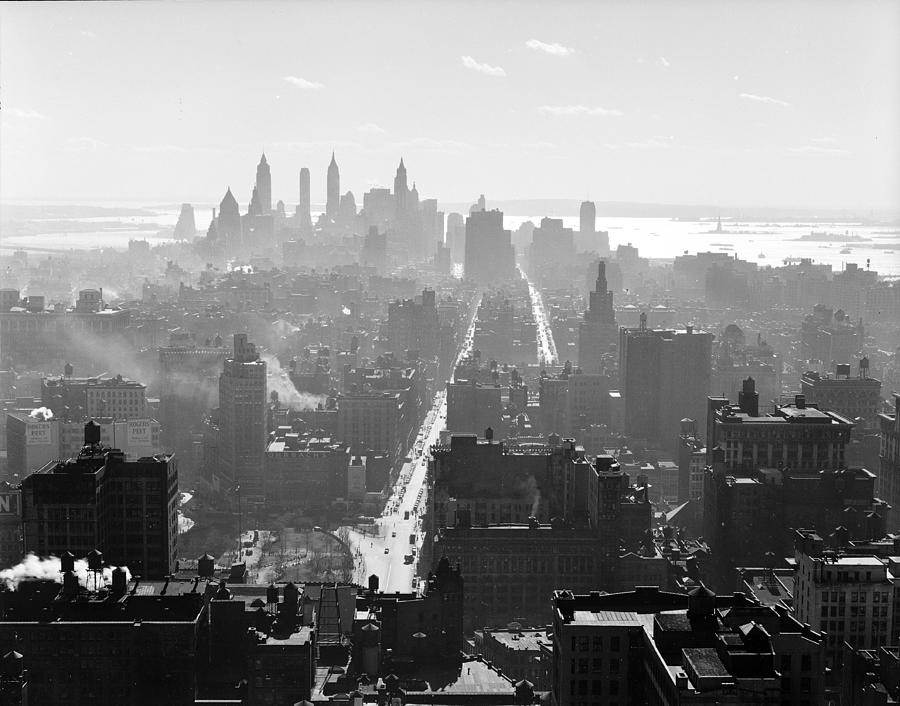 Lower Manhattan Photograph by Andreas Feininger