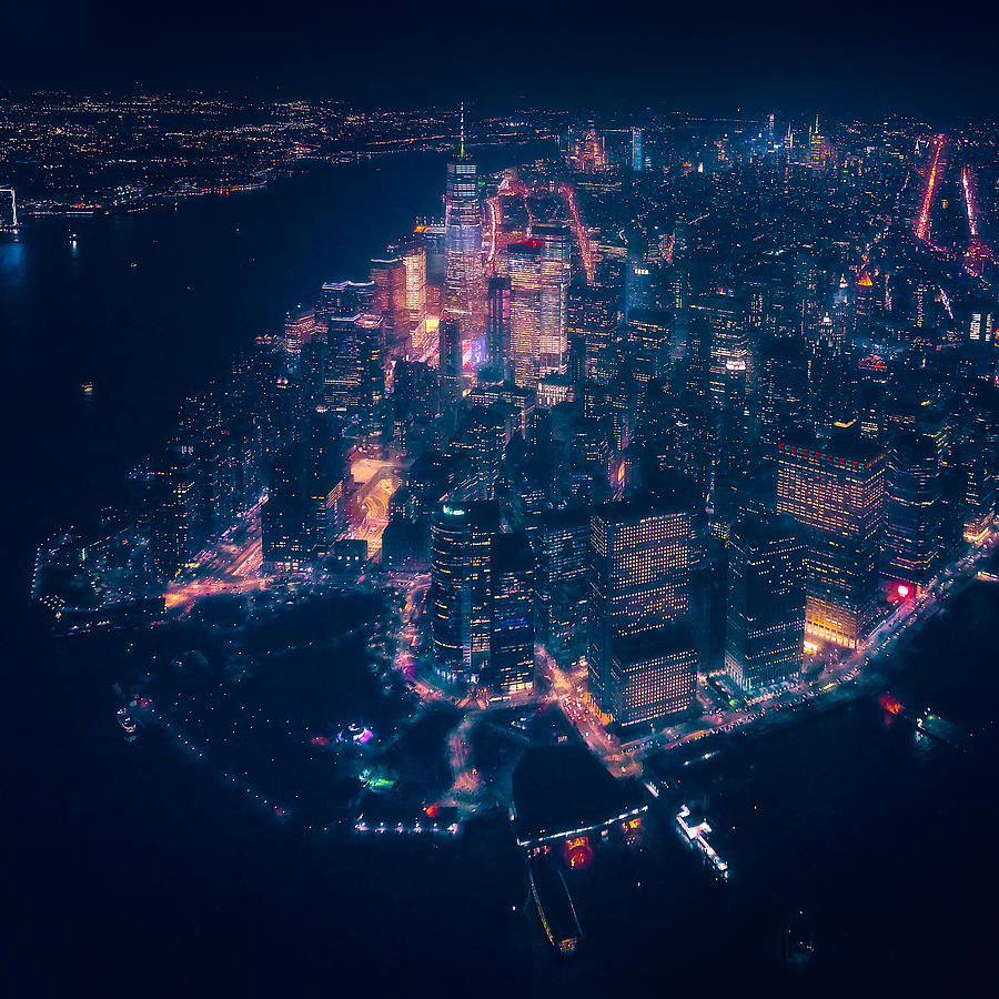 Lower Manhattan Photograph by Javier De La Torre