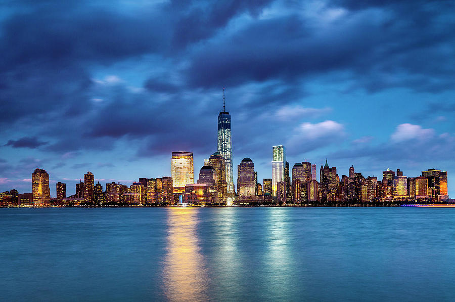 Lower Manhattan Skyline, Nyc Digital Art by Antonino Bartuccio - Fine ...