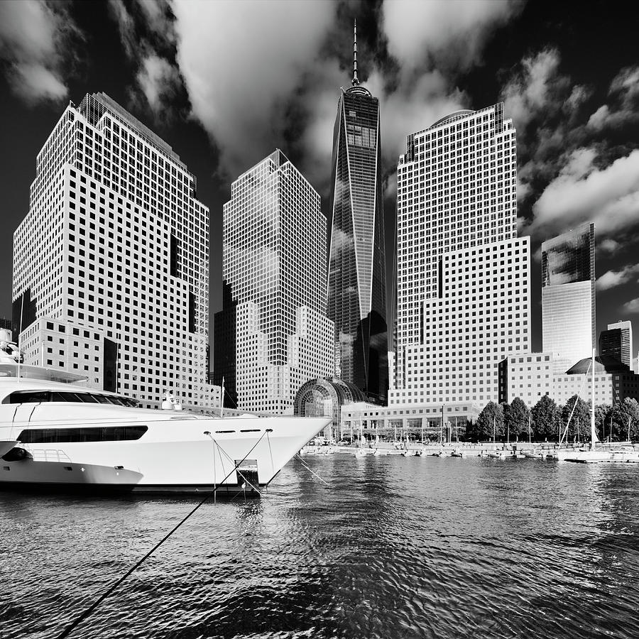 Lower Manhattan With Freedom Tower Digital Art by Riccardo Spila