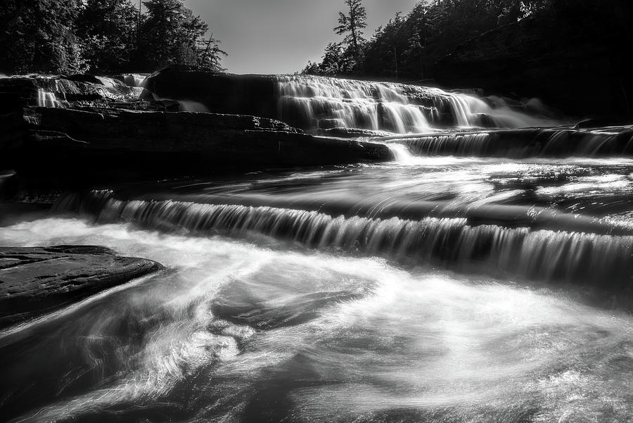 Lower Manido Falls Photograph by Owen Weber