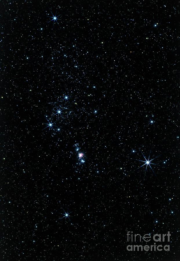 Lower Part Of The Constellation Orion Photograph by John Sanford/science Photo Library