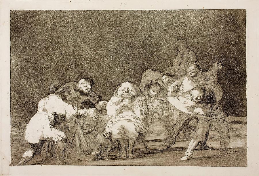 Loyalty. 1815 - 1819. Etching, Aquatint, Burnisher on wove paper. Painting by Francisco de Goya -1746-1828-