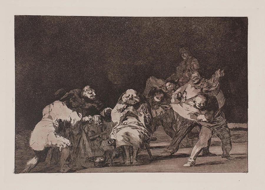 Loyalty. 1815 - 1819. Etching, Aquatint, Burnisher, Retroussage... Painting by Francisco de Goya -1746-1828-