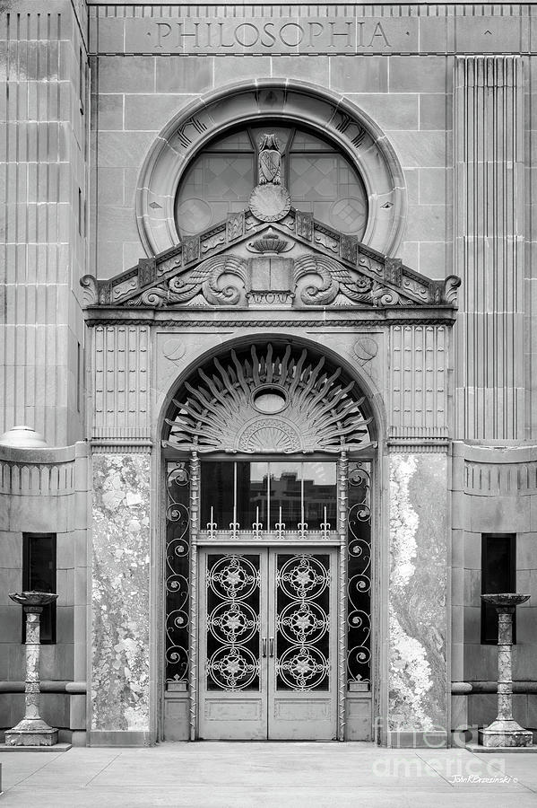 Loyola University Strada Chapel Doorway Photograph by University Icons