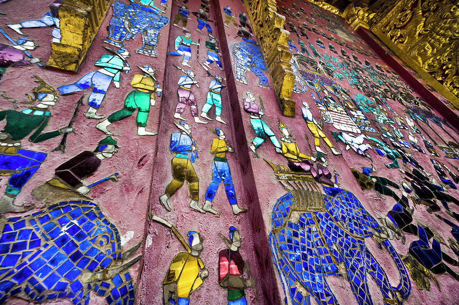 Luang Prabang, Wat Xieng Thong Temple Photograph by Glen Allison