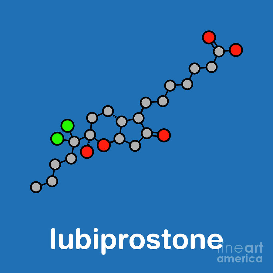 Chronic Photograph - Lubiprostone Chronic Constipation Drug by Molekuul/science Photo Library