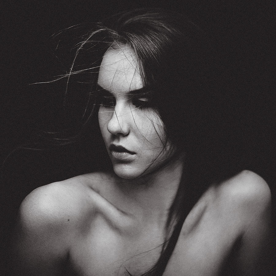 Black And White Photograph - Lucia by Martin Krystynek