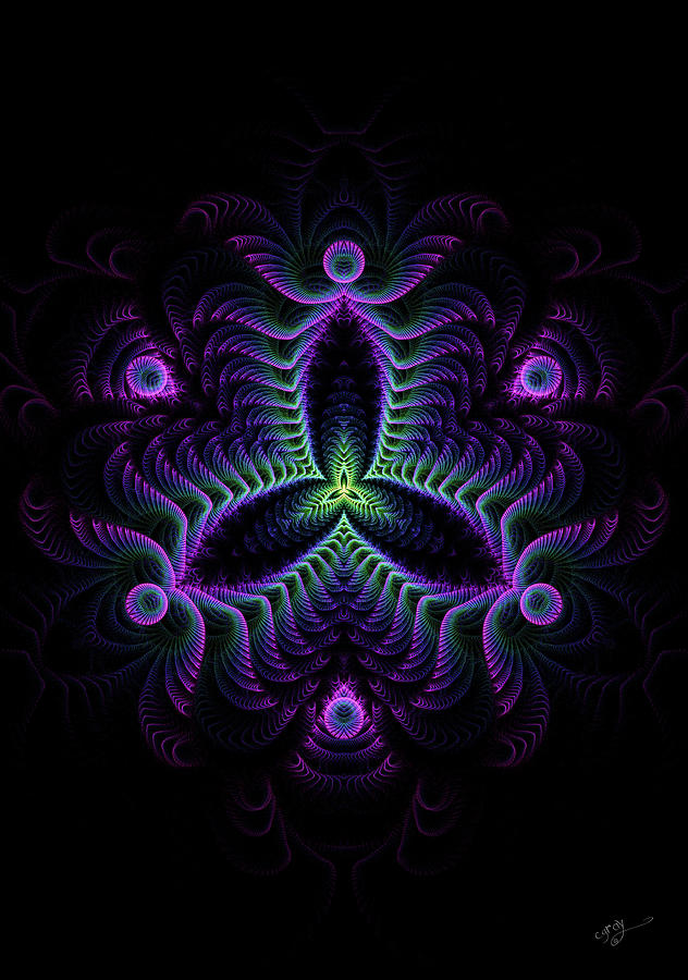 Abstract Digital Art - Lucidity by Cameron Gray