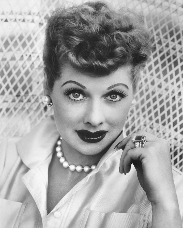 Lucille Ball Photograph - Lucille Ball, I Love Lucy by Globe Photos