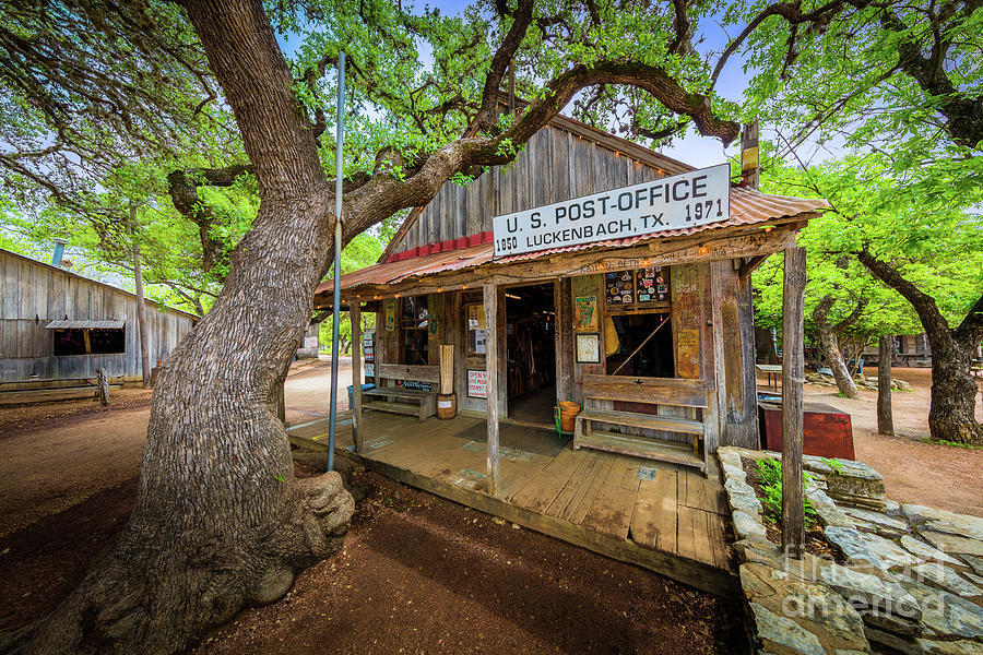 Luckenbach Town Photograph by Inge Johnsson