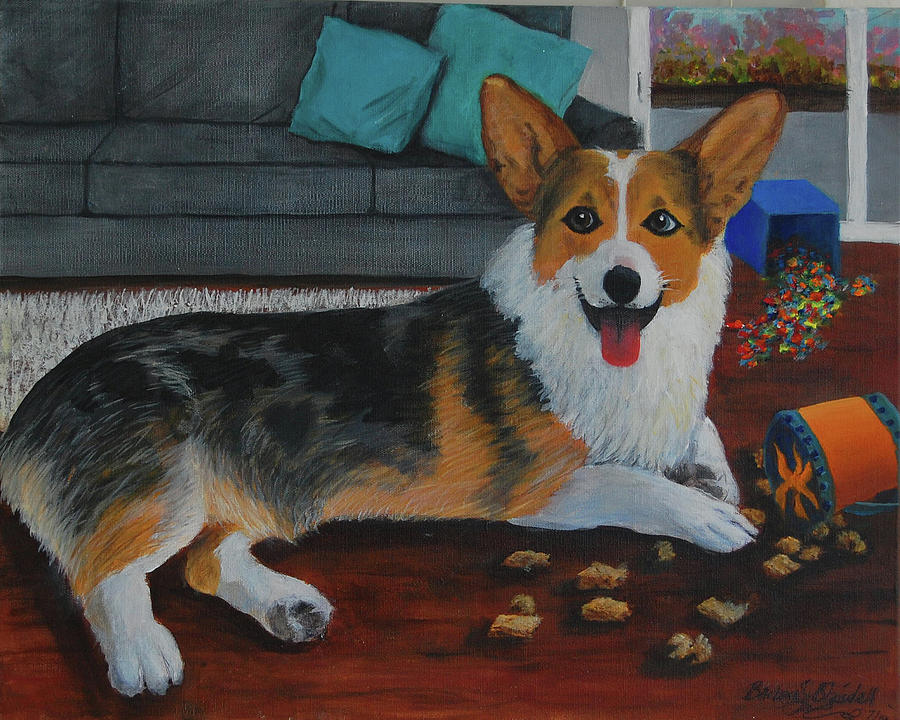 Lucky Painting by Barbara J Blaisdell