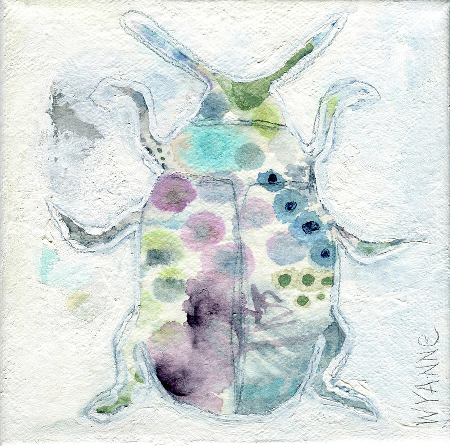 Animal Painting - Lucky Beetle #1 by Wyanne