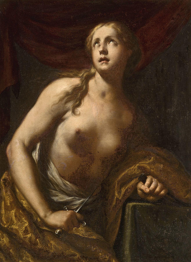 Lucretia Painting by Francesco Trevisani
