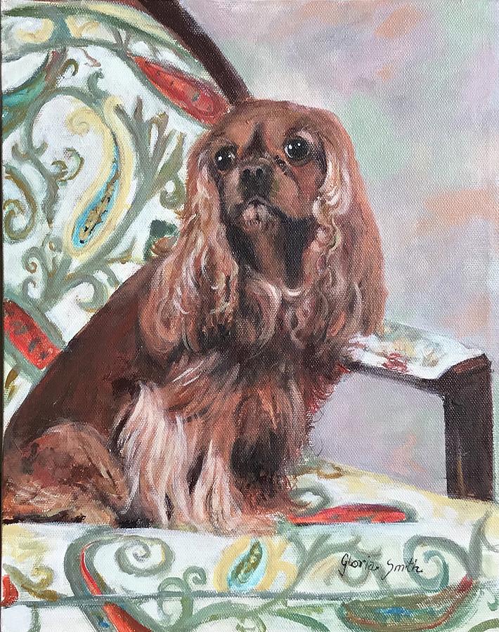 Lucy Painting by Gloria Smith