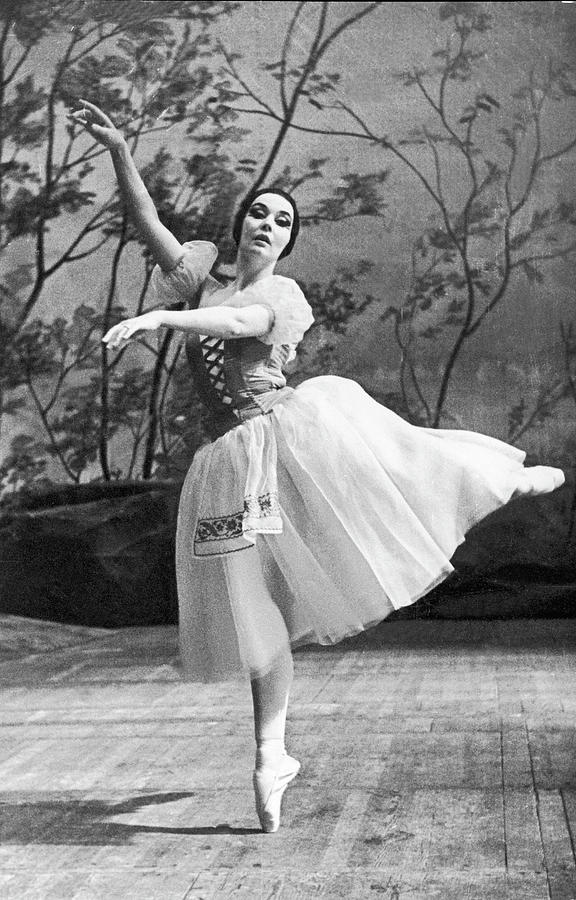 Ludmilla Tcherina In The Ballet Gisele Photograph by Keystone-france