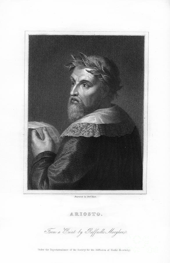 Ludovico Ariosto, Italian Renaissance Drawing by Print Collector