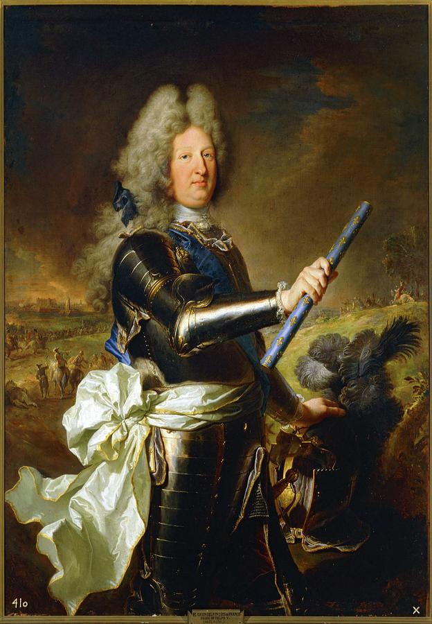 Luis de Francia, conocido como Luis, el Gran Delfin. Padre de Felipe V -1661-1711-. Fue principe ... Painting by Album
