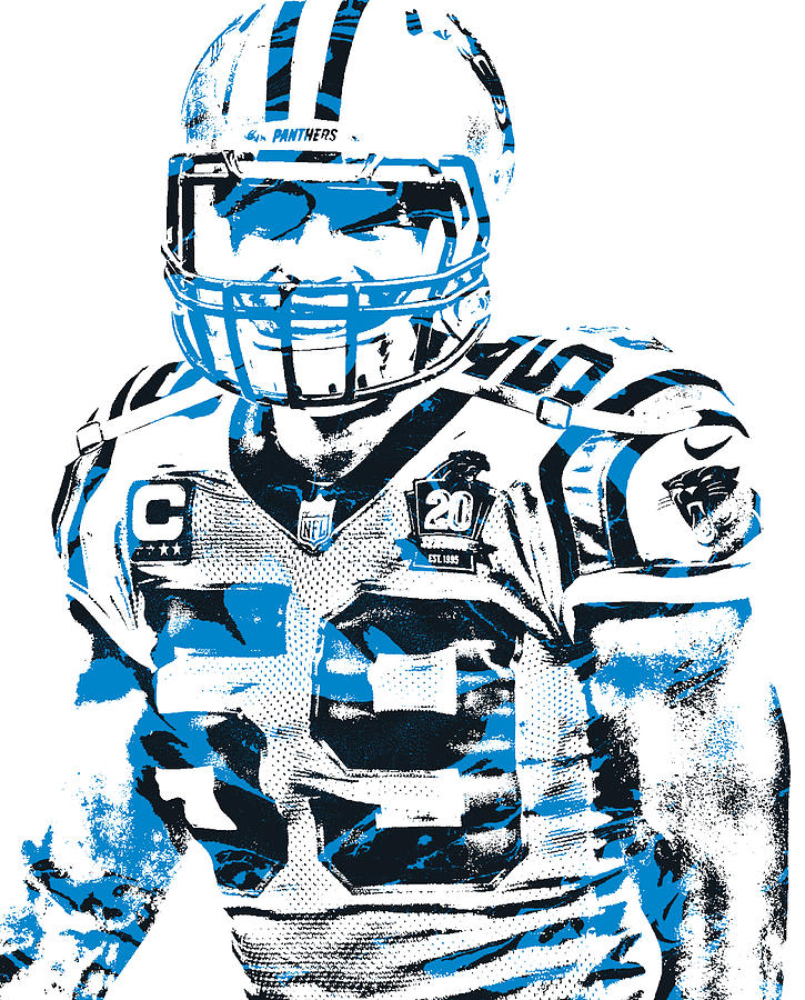 Luke Kuechly Carolina Panthers Fathead Life Size Removable Wall Decal