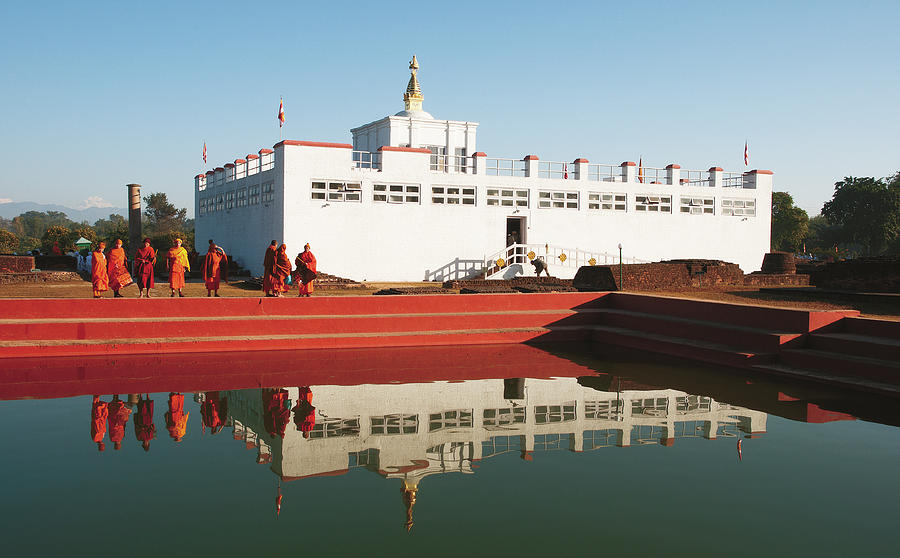 Lumbini - The Birthplace Of The Buddha. Photograph By Arjun Rai - Pixels