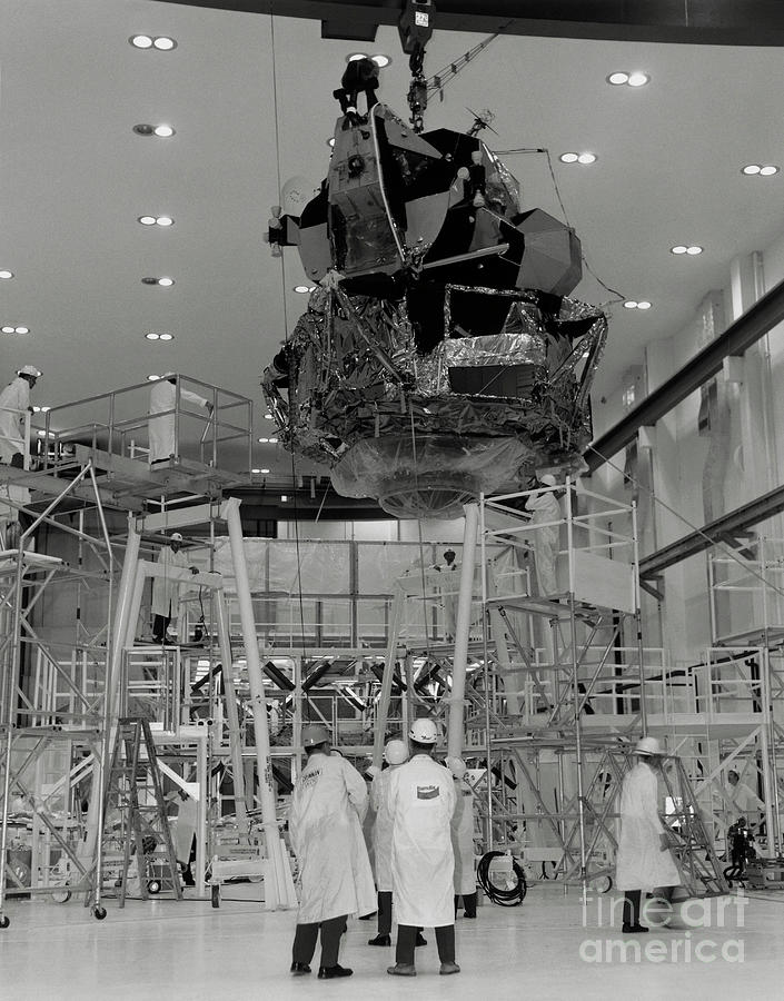 Lunar Module Used In The Apollo 12 Mission Photograph by Nasa/science Photo Library
