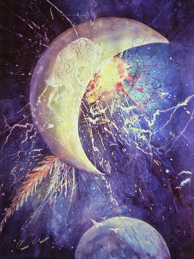 Lunar Spirit Painting by Connie Williams