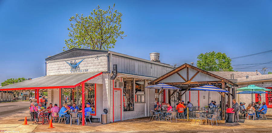 Lunch Time in Boerne Texas Photograph by G Lamar Yancy