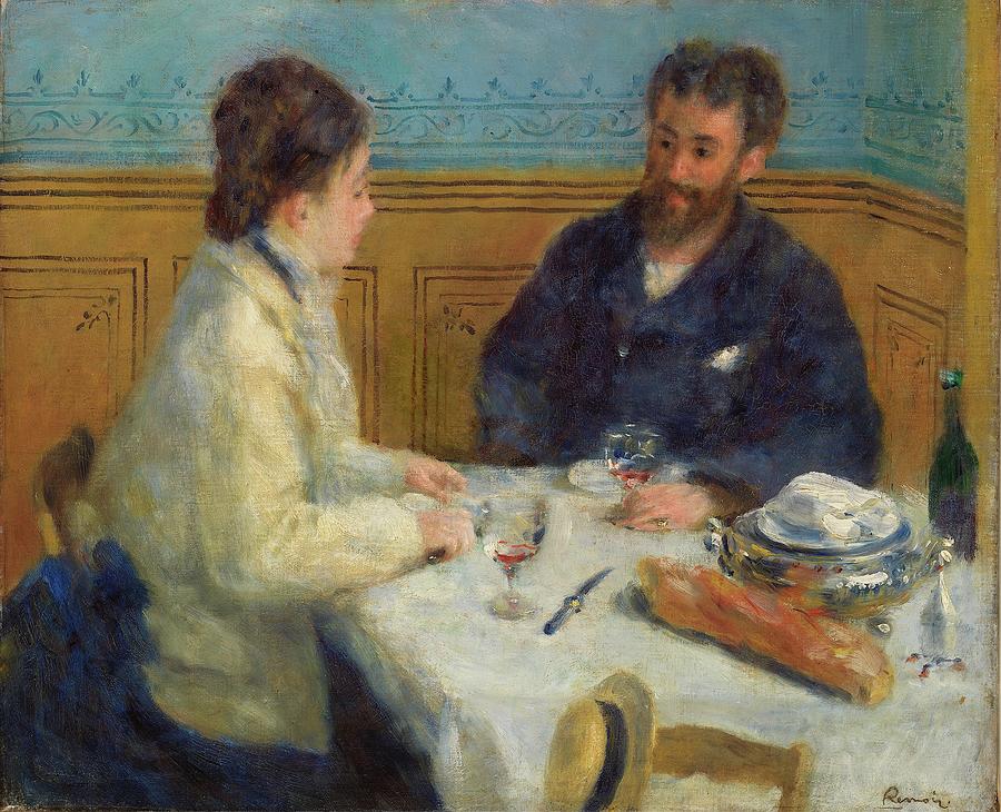 Luncheon Painting by Pierre-auguste Renoir Luncheon Painting by Pierre-auguste Renoir