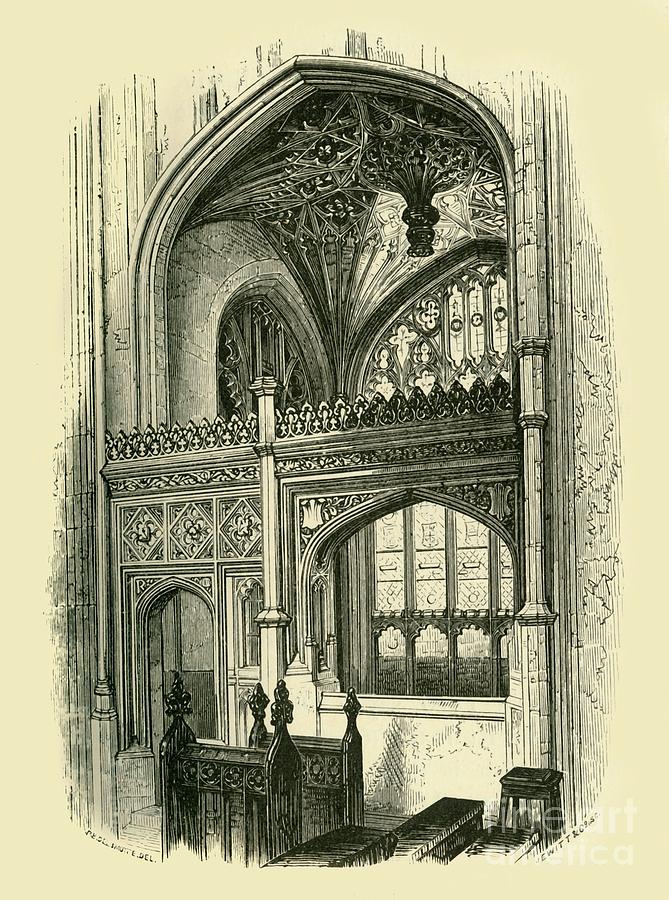 Luptons Chapel 1 Drawing by Print Collector