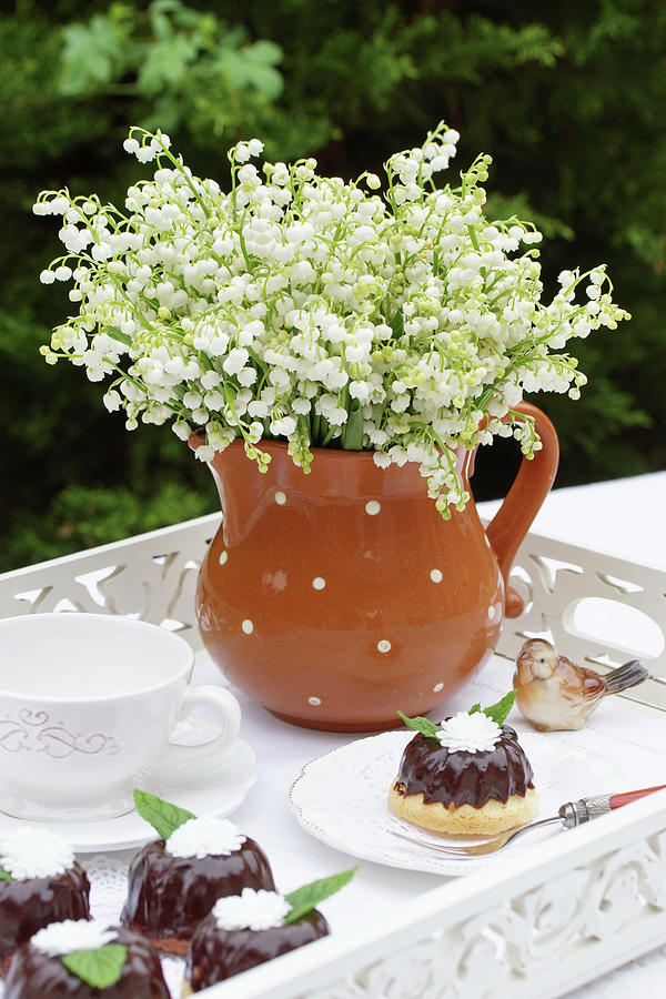 Lush Bouquet Of Lily Of The Valley Photograph by Angelica Linnhoff
