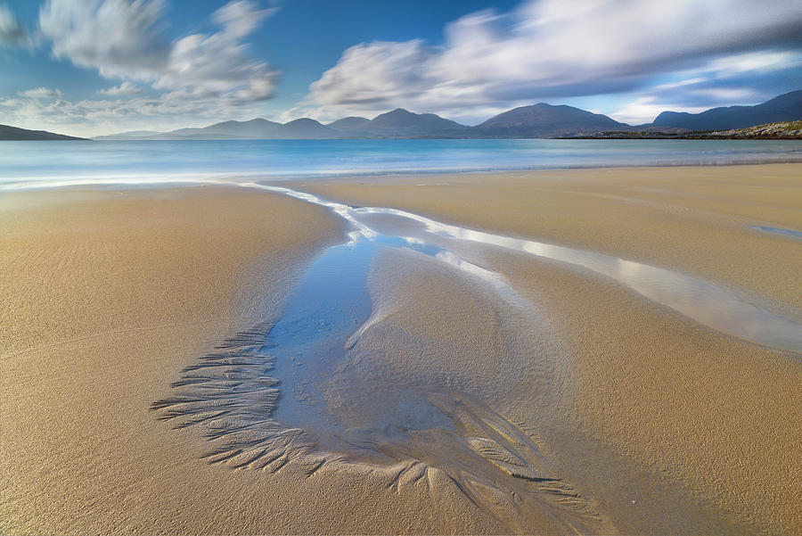 Beach Photograph - Luskentyre by Roberto Marchegiani
